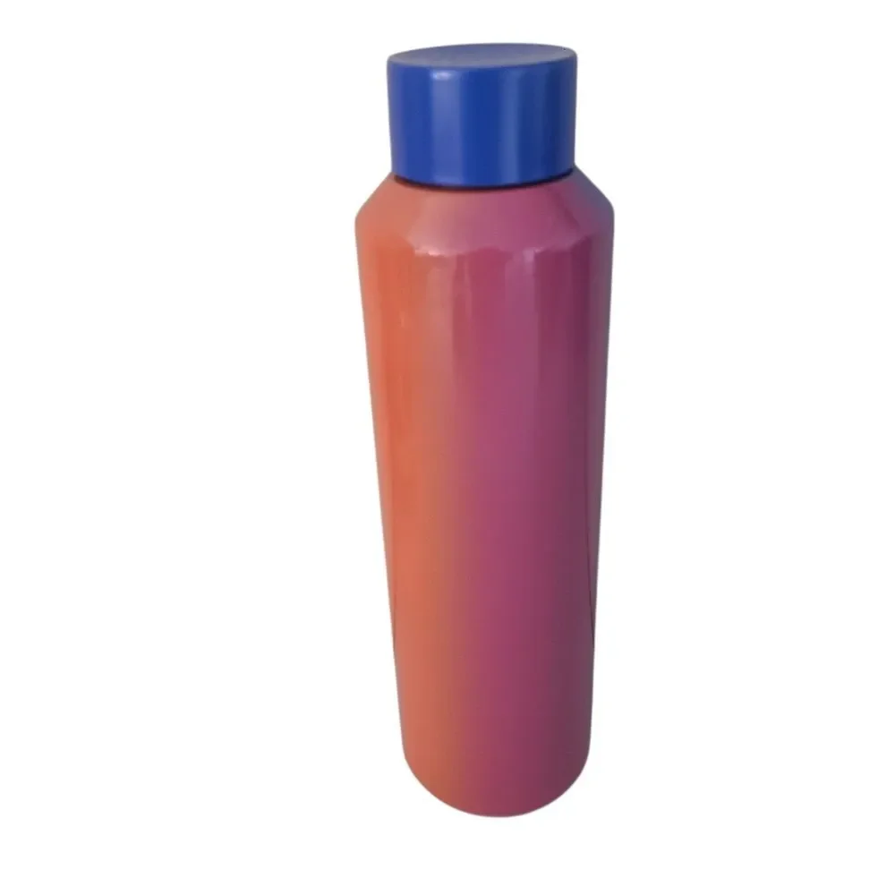 starbucks hawaii collection gradient sunset water bottle 20 ounce pink and blue